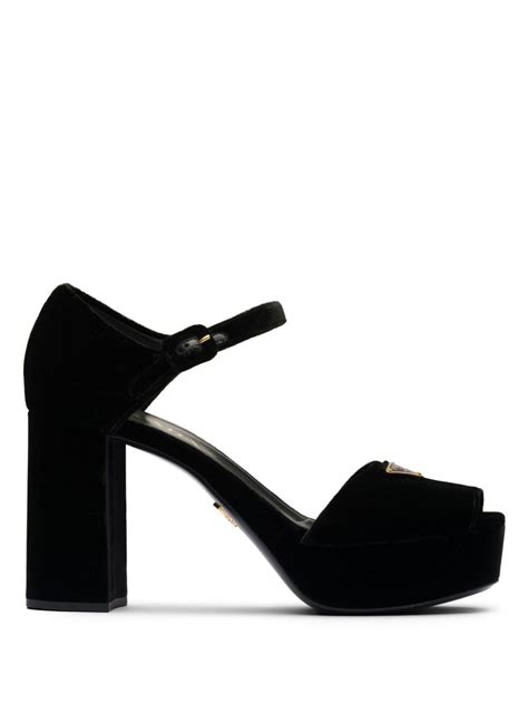 plateau prada|Prada platform sandals.